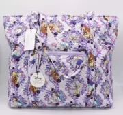 Vera Bradley Belle Floral Vera Tote Bag