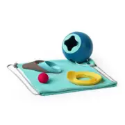 Quut Beach Set 41cm Outdoor Toys w/ Mini Ballo/Cuppi/Bag/Heart Shaper for Kids
