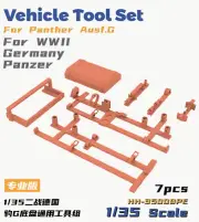 HeavyHobby HH-35009PE 1/35 Vehicle Tool for Panther for WWIIGermany Panzer (Pro)