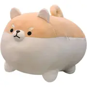 Shiba Inu Plush Pillow - Corgi Stuffed Animal, Brown