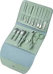 16pcs Nail Clippers Set, with Storage Bag, Nail Clippers for Men, Comfortable Grip, Easier Store and Transport, Toenail Clipper Precise Trimming Manicure Tool for Home