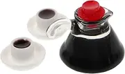 Pcs Miniature Pot Dollhouse Accessory Realistic Mini Coffee Pot for Dollhouse Kitchen Set