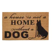 Solemate Latex-Backed Coir Home Dog 45x75cm Slimline Outdoor Stylish Doormat