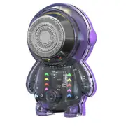 Astronaut Electric Shaver with RGB Light Portable USB Shaver Men's Electric9913
