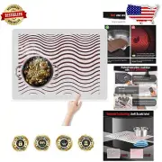 Dishwasher-Safe Silicone Induction Cooktop Protector Mat 20.4x30.7 - Multi-Use