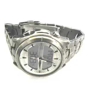 [專業模型] 石英錶 [ALBA 691286]  WIRED 鈦合金錶[銀色面+液晶]時尚/軍/中性錶[全新]