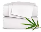 Queen Sheets by Pure Bamboo, Genuine 100% Organic Viscose Derived from Bamboo...