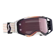 Scott Prospect Motocross Tear off amplifier Goggles Blue White Rose lens