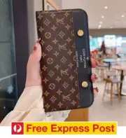 FREE EXPRESS POST iPhone X/XR/11/12/13/Pro/Max Quality Wallet Leather Cover Case