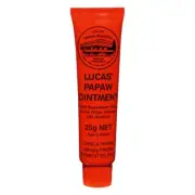 Lucas Papaw Ointment 25g Relieves Symptoms of Cuts, Burns, Cracked Skin & More!