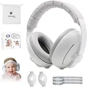 HyAdierTech 2-in-1 Baby Ear Protection Headphones Noise Protection, Adjustable Noise Protection, Baby Headphones for Babies up to 48 Months, Adjustable Headband and Headphone Strap, Ideal for Everyday
