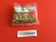 x100 Jensen GT C Type 541 PW S H Lucas Brass Bullet Electrical Connectors Crimp