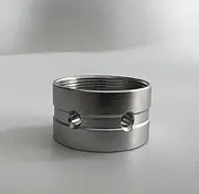 Lightsaber, Metal Hilt Light Saber Connector Silver