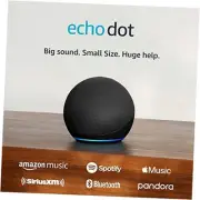 Amazon Echo Dot (newest model), Vibrant sounding Alexa speaker, Great for