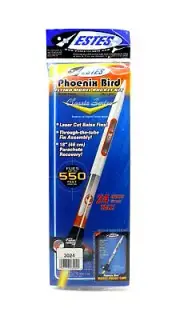 Estes 3024 Classic Series Phoenix Bird 24" Flying Model Rocket Kit