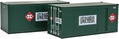 NEW Walthers 20' Container Railway Express Agency 260090 HO Scale FREE US SHIP