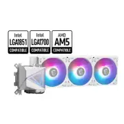MSI MAG CORELIQUID I360 CPU Liquid Cooler Pump head 360mm ARGB white color