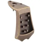 Bronze Metal Triangle Mandolin Tailpiece Parts for 8 String Arched Top3258