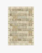 120' x 185' | Machine Washable Runner Rug | Kid & Pet Friendly | Indoor Rug | Architectural Digest Selene Neutral Multicolour Rug | Ruggable