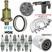Tune Up Kit Filters Cap Wire Spark Plugs For FORD E-250 ECONOLINE V8 7.5L 1977
