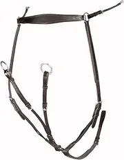 Velociti Rapida Leather Ergonomic Horse Breastplate (UK Size: Full) (Havana)