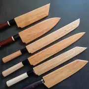 Magnetic Wooden Kitchen Knife Scabbard Knife Blade Cover Protector Knife Sheath