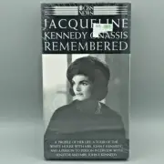 CBS News "Jacqueline Kennedy Onassis Remembered Documentary" VHS - New Sealed