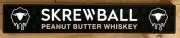 SKREWBALL PEANUT BUTTER WHISKEY RUBBER BAR RAIL RUNNER SPILL MAT SKINNY COASTER
