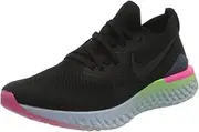 [Nike] Women's Epic React Flyknit 2 Running Shoe, Pink Tint/Pink Tint-Rust Pink
