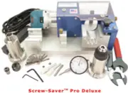 ScrewSaver Screwdriver Maker Benchtop Grinding Machine blade hex flat Bit .001"±