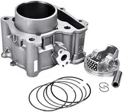 76mm Motorcycle Cylinder Head Overhaul Mat Piston Rings Gasket Top End Kit Set For CZD300 CZD300M CZD300N CZD300P CZD 300