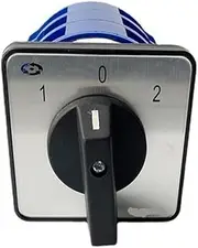 LW26-160A Cam Switch 2/3/4/5/6/7/8 Positions 160A DIY Rotary Changeover 12 Terminals Screws Silver Contact LW28 YMW26-160/3 (Color : 160A-123, Size : 3P-12 Terminals)