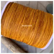 0.5mm Premium Genuine Leather Antique Brown Round Cord 5 yards Thin Leather 23