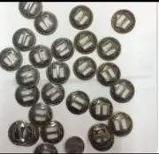 Lot of 50 Conchos Antique Steel