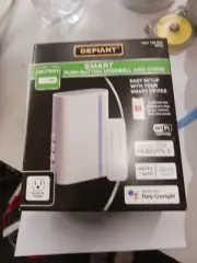 Defiant Wireless Wi-Fi Smart Plug-in Doorbell