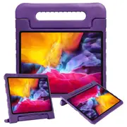 For Apple iPad Pro 11 2020 kids Case, Kickstand Handle Shockproof Protective Rugged Stand Light Weight Kids Friendly Cover (Purple)