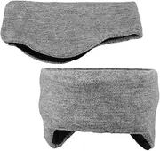 [MOBUTOFU] 2pcs Ear Muffs for Noise Cancelling Comfortable Headband for Men Women Foldable Ear Warmers for Sleeping Travel and Outdoor Activities