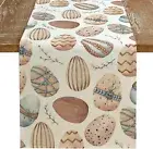 New Easter Table Runner 13' x60" Easter Eggs