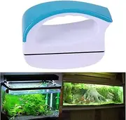 Aquarium Window Cleaning Magnetic Double Side Glass Wiper Brush Aquarium Fish Tank Glass Cleaner Floating Clean /98(S)