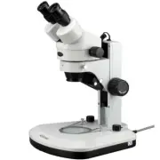 AmScope 3.5X-45X Track Stand Stereo Zoom Binocular Microscope with Dual LED Ligh