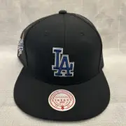 LA Dodgers Hat Mitchell & Ness Royal Team Logo Liberty Snapback MLB Cap NWT