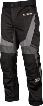 Klim Induction, textile pants , color: Black/Grey , size: 36