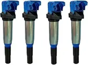 Ignition Coil Compatible For BMW Mini E83 E84 E90 E82 E88 E92 E93 N52 N54 N55 N20 N18 F30 F31 F10 F32 F33 F15 F16 Citroen DS Peugeot(4pcs)