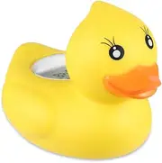 BabyElf Baby Water Thermometer, Digital Room Thermometer, Floating for Bathtub and Swimming Pool, Yellow Duck