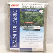 Carver Industries Boat Bimini Top Cover 8 Foot Cadet Gray