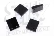 Superflex Bonnet Stop Wedge, Black Bush Kit for Triumph TR4A TR5 TR6