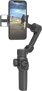 Viper Pro Smartphone Gimbal Stabilizer with AI Tracking Module, 3-Axis Phone Gimbal, Tri-Pod Stand, How-Swap, Fast Charge, Object Tracking, Extended Arm, Android and iPhone Gimbal