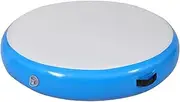 Everfit Air Track, 3M Inflatable Yoga Gymnastics Mat Tumbling Mats Thick Training Exercise Airtrack Flooring Home Gym Equipment Outdoor Fitness, Anti-slip Wear-resistant Round Blue