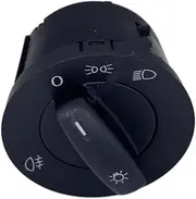 Car Auto Light Switch for VW for Caddy for Touran 2003 2004 2005 2006 Car Headlight Control Switch Button Fog Lamp Switch Knob 1T0941431B