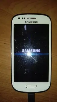 在飛比找Yahoo!奇摩拍賣優惠-$$【故障機】三星Samsung Galaxy mini S